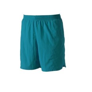 Turquoise Swim Trunks -- Size Small
